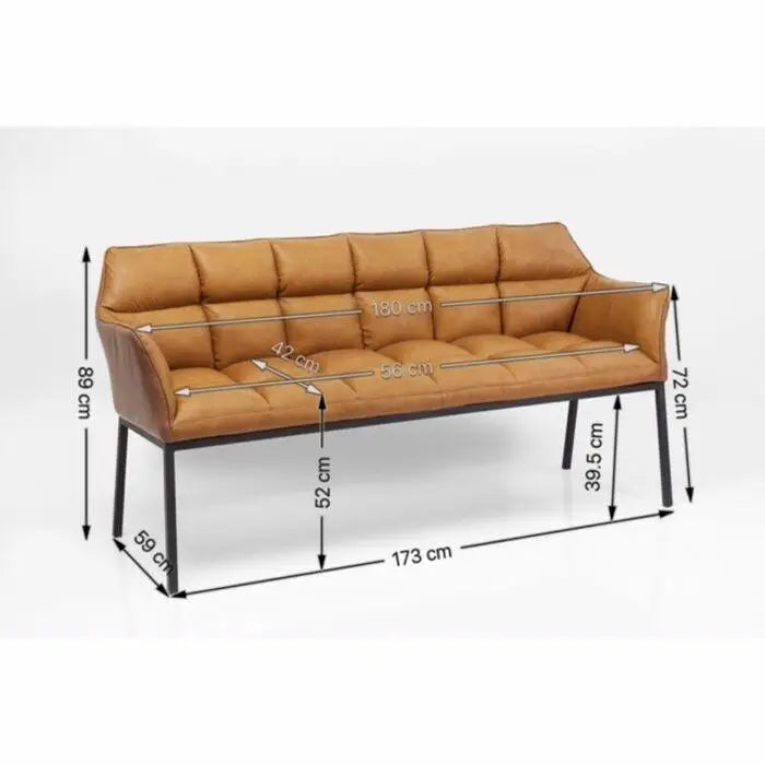 Soffa KARE - THINKTANK, brun – produktbild av Special order items från Kare Design | Arvande