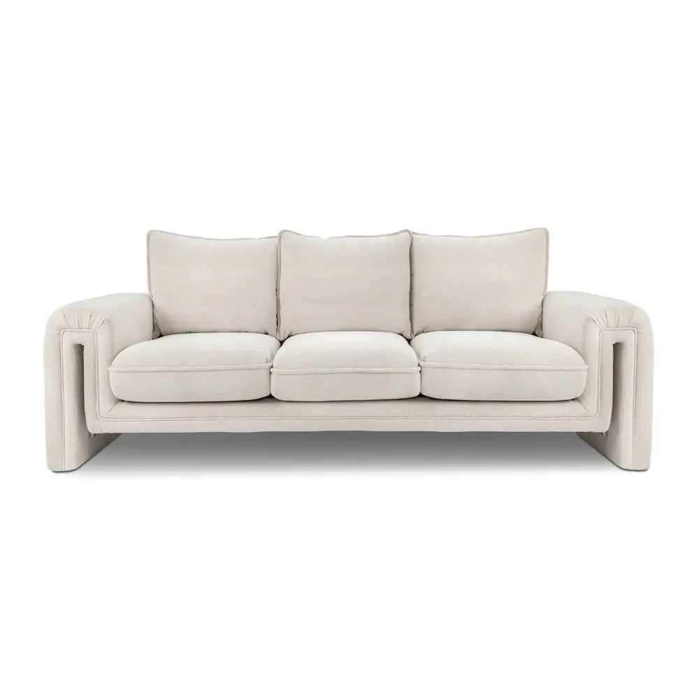 Soffa - KELLY 3-SITS, beige - produktbild av [MGO] Import King Home från King Home | Arvande