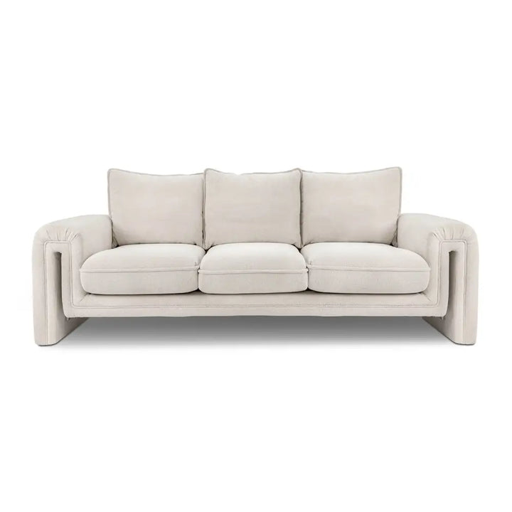 Soffa - KELLY 3-SITS, beige - produktbild av [MGO] Import King Home från King Home | Arvande