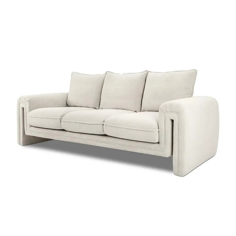 Soffa - KELLY 3-SITS, beige - produktbild av [MGO] Import King Home från King Home | Arvande