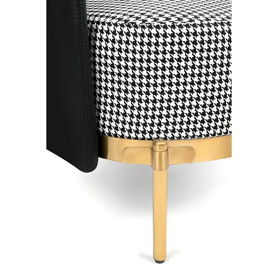 Soffa - VENICE, svart/vit - produktbild av Soffa från King Home | Arvande