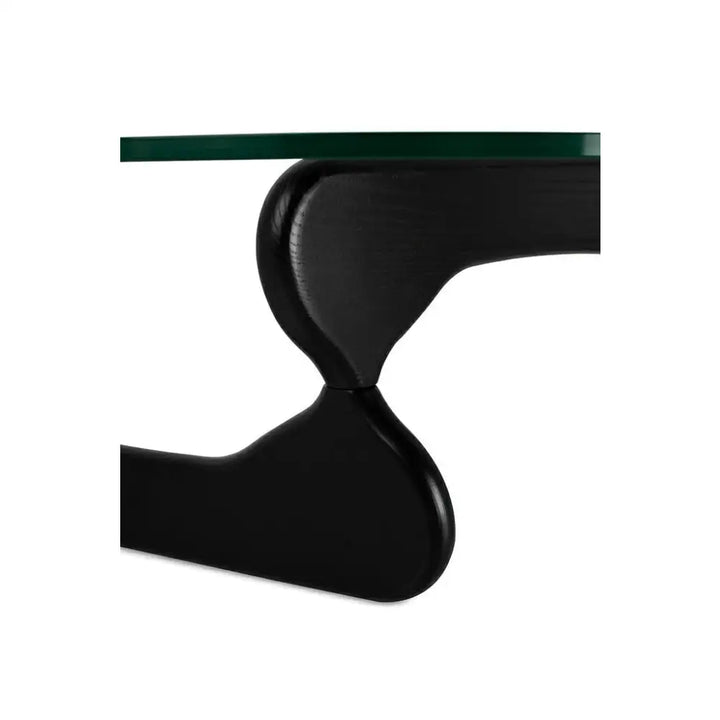 Soffbord STABLE BLACK, svart/askträ - produktbild av Sidobord från King Home | Arvande
