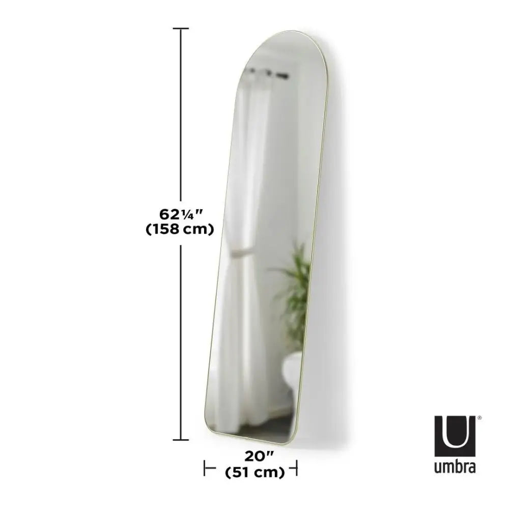 Spegel UMBRA - HUBBA 51 x 157 cm, guld - produktbild av Speglar från Umbra | Arvande