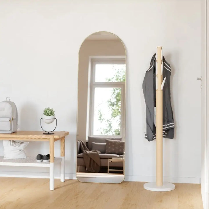 Spegel UMBRA - HUBBA 51 x 157 cm, guld - produktbild av Speglar från Umbra | Arvande