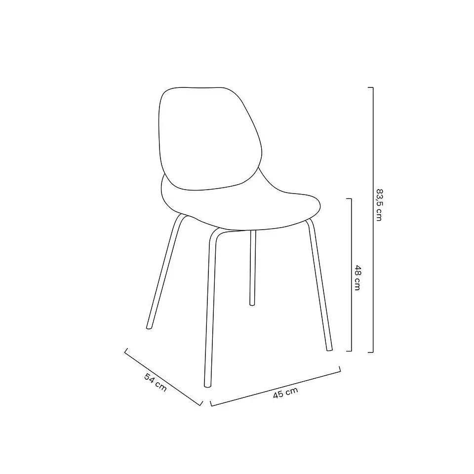 Stol - ARIA, svart - produktbild av [MGO] Import King Home från King Home | Arvande