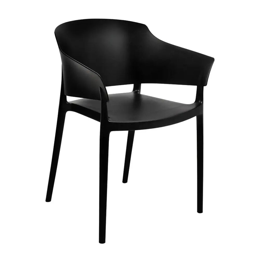 Stol - BIG BACK, svart – produktbild av [MGO] Import King Home från King Home | Arvande
