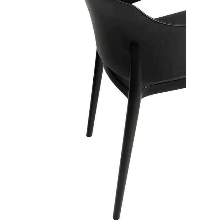 Stol - BIG BACK, svart – produktbild av [MGO] Import King Home från King Home | Arvande