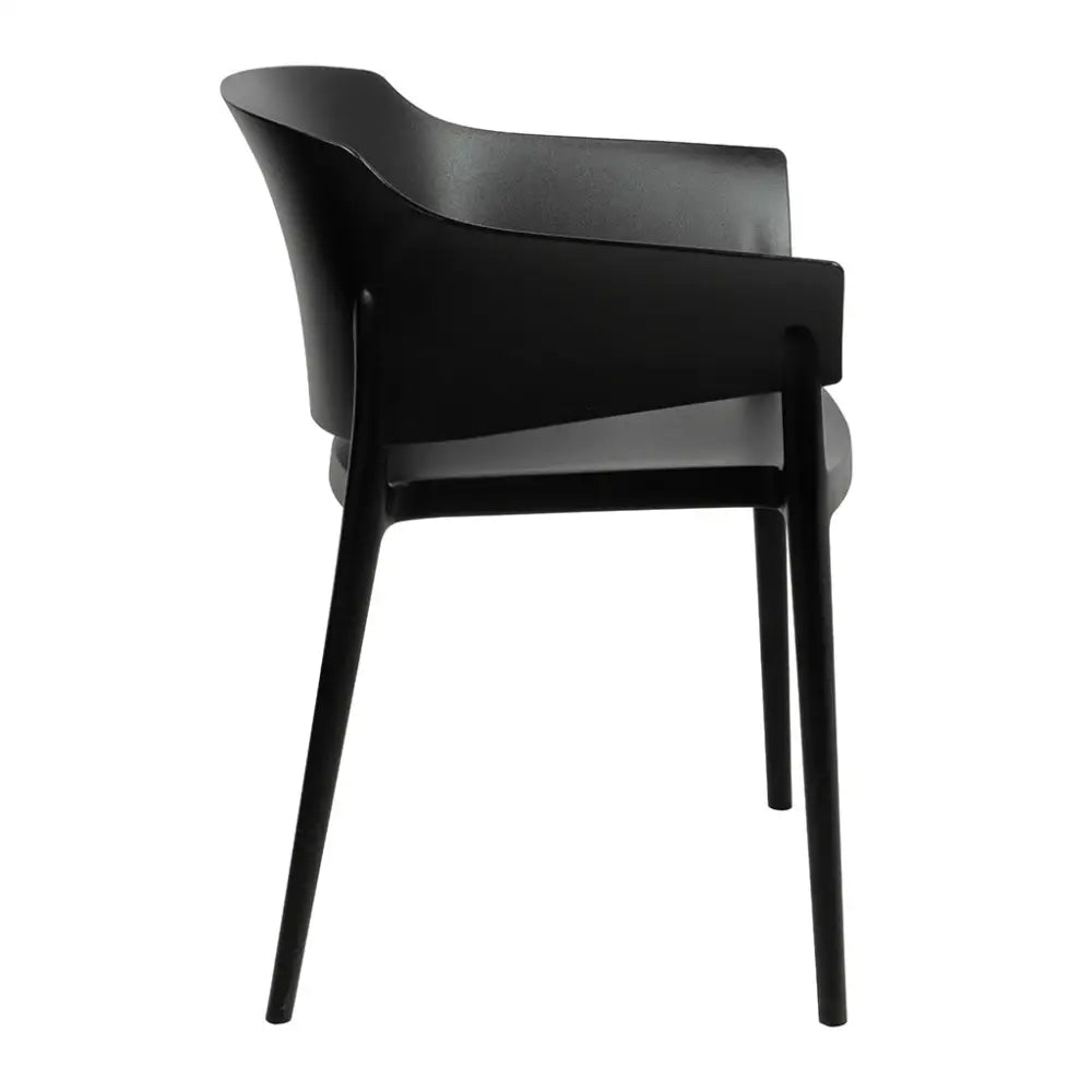 Stol - BIG BACK, svart – produktbild av [MGO] Import King Home från King Home | Arvande