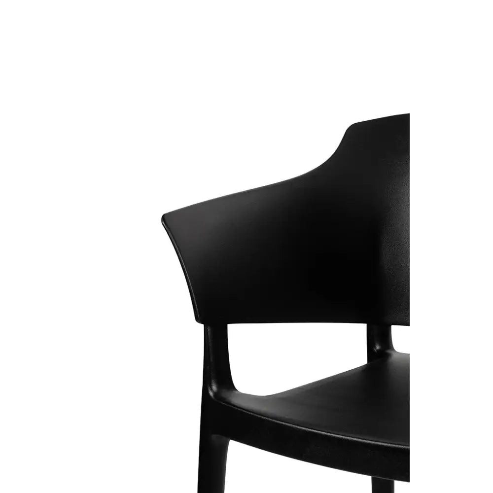 Stol - BIG BACK, svart – produktbild av [MGO] Import King Home från King Home | Arvande