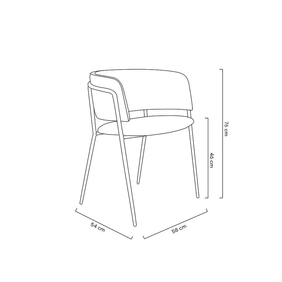 Stol - DELTA, rosa - produktbild av [MGO] Import King Home från King Home | Arvande