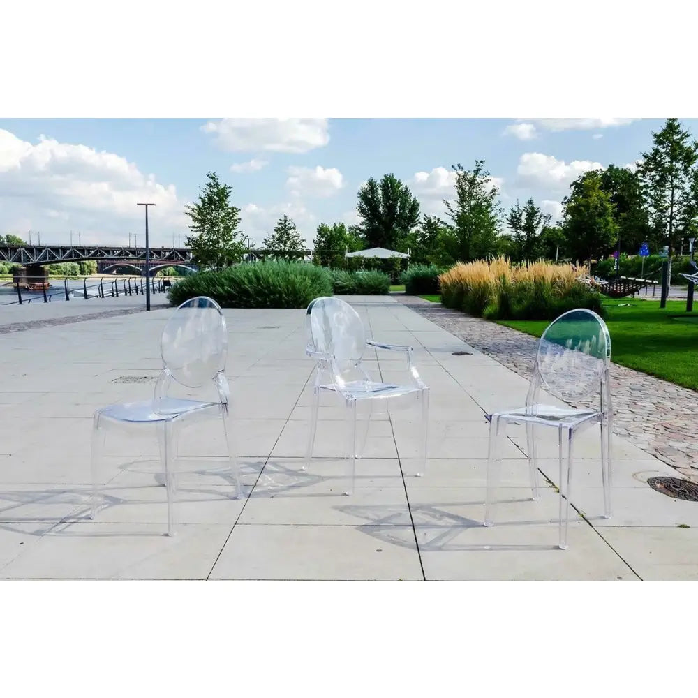 Stol - ELIZABETH, transparent - produktbild av [MGO] Import King Home från King Home | Arvande
