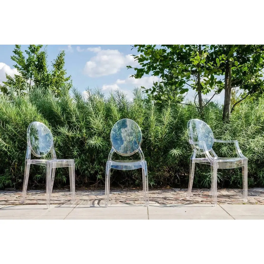 Stol - ELIZABETH, transparent - produktbild av [MGO] Import King Home från King Home | Arvande