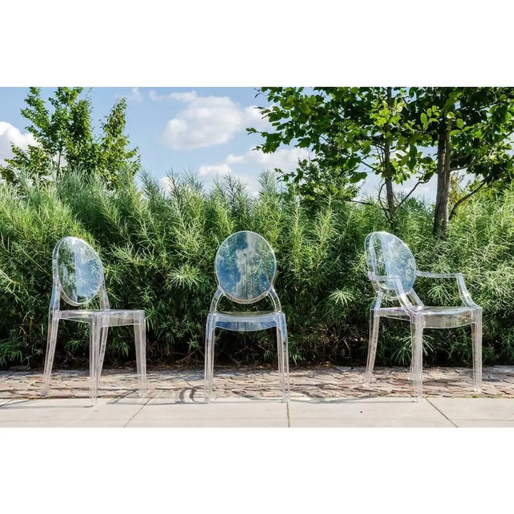 Stol - ELIZABETH, transparent - produktbild av [MGO] Import King Home från King Home | Arvande