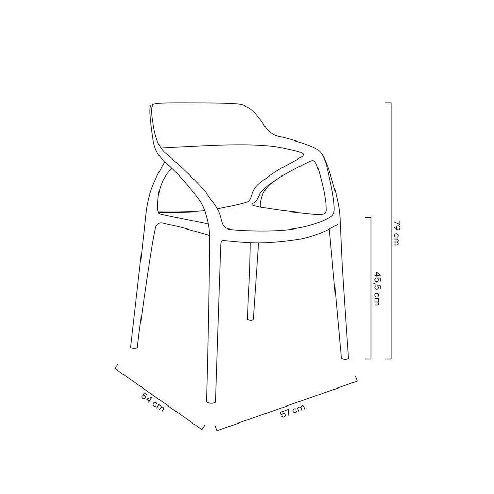 Stol - GLORIA, svart - produktbild av [MGO] Import King Home från King Home | Arvande