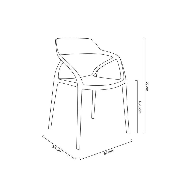 Stol - GLORIA, svart - produktbild av [MGO] Import King Home från King Home | Arvande