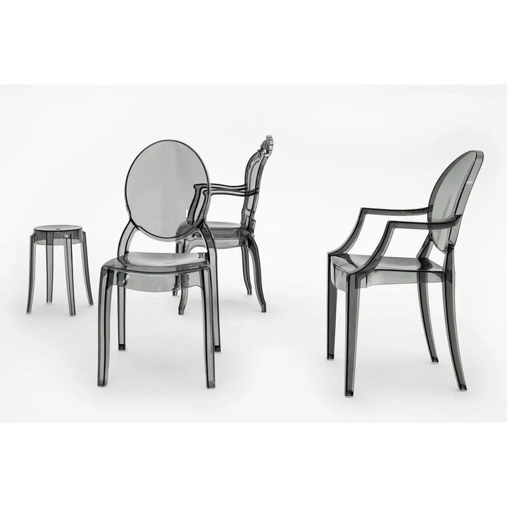 Stol - KING ARM, rökfärgad - produktbild av [MGO] Import King Home från King Home | Arvande