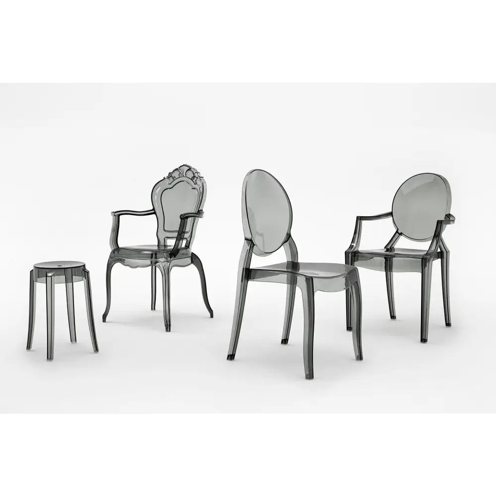 Stol - KING ARM, rökfärgad - produktbild av [MGO] Import King Home från King Home | Arvande
