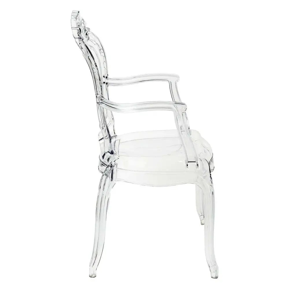 Stol - KING ARM, transparent - produktbild av [MGO] Import King Home från King Home | Arvande