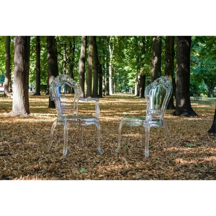 Stol - KING ARM, transparent - produktbild av [MGO] Import King Home från King Home | Arvande