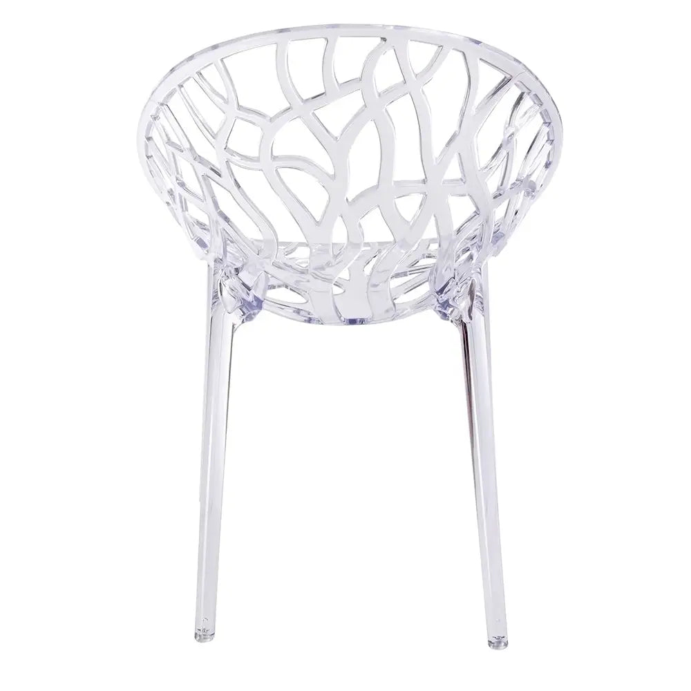 Stol - KORAL, transparent - produktbild av [MGO] Import King Home från King Home | Arvande