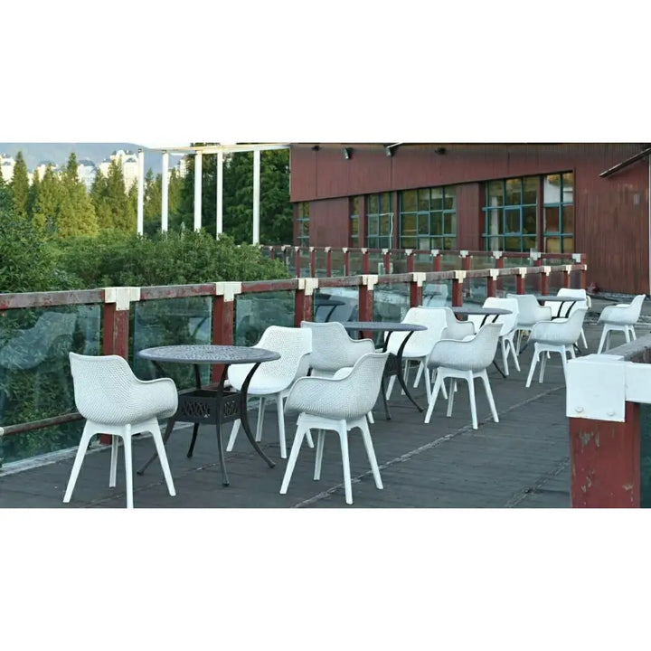Stol - LANDI, vit - produktbild av [MGO] Import King Home från King Home | Arvande