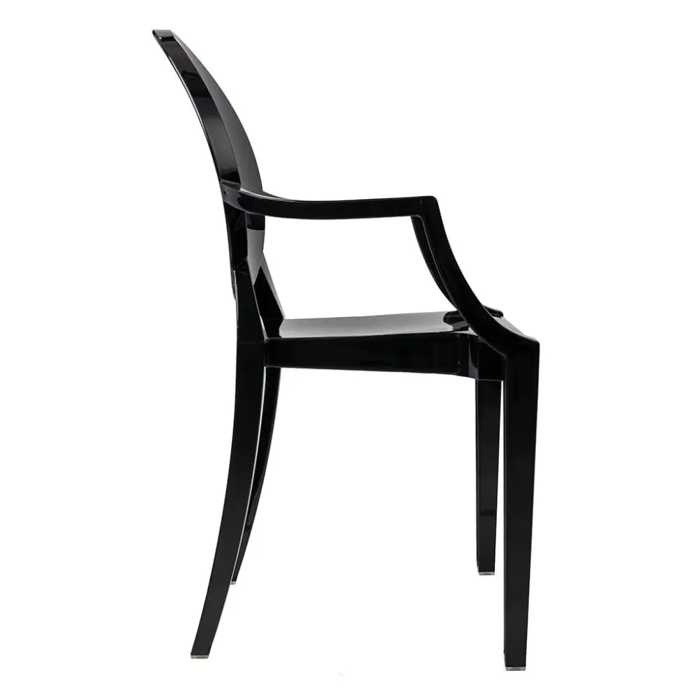 Stol - LOUIS, svart - produktbild av [MGO] Import King Home från King Home | Arvande