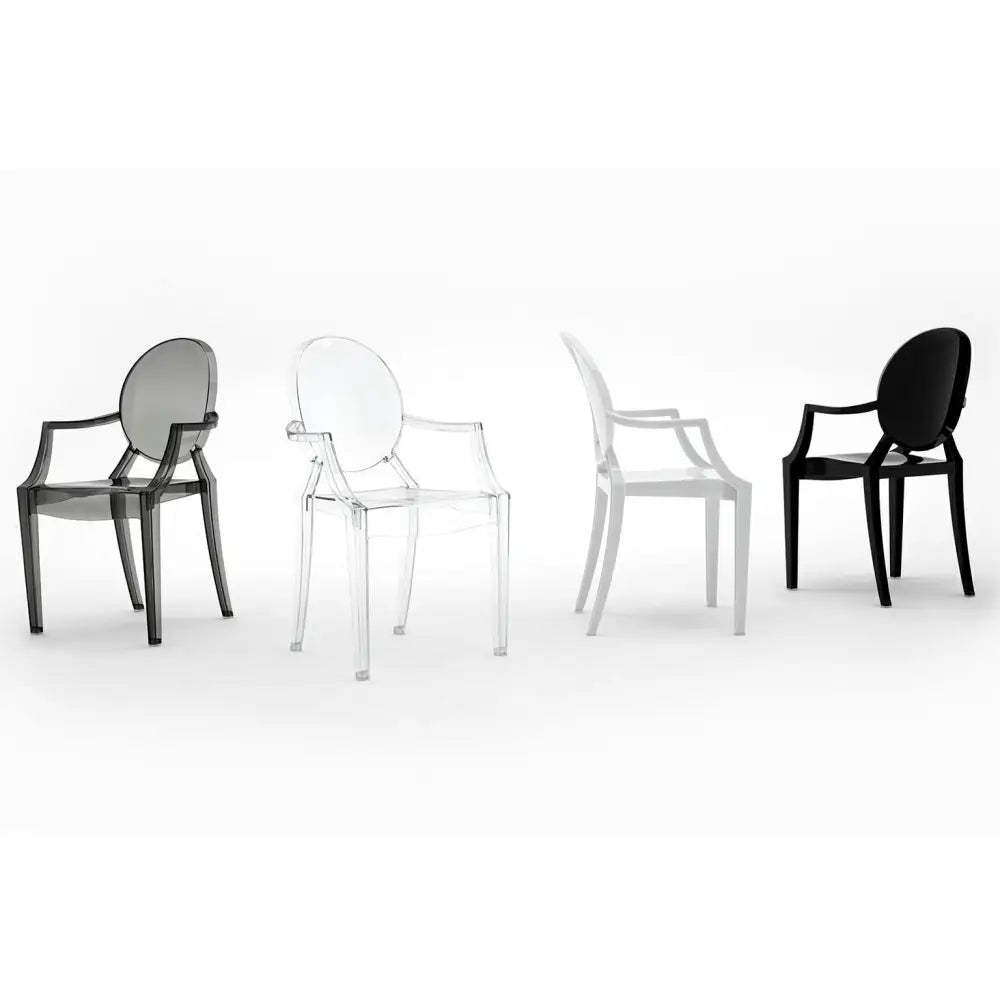Stol - LOUIS, transparent - produktbild av [MGO] Import King Home från King Home | Arvande
