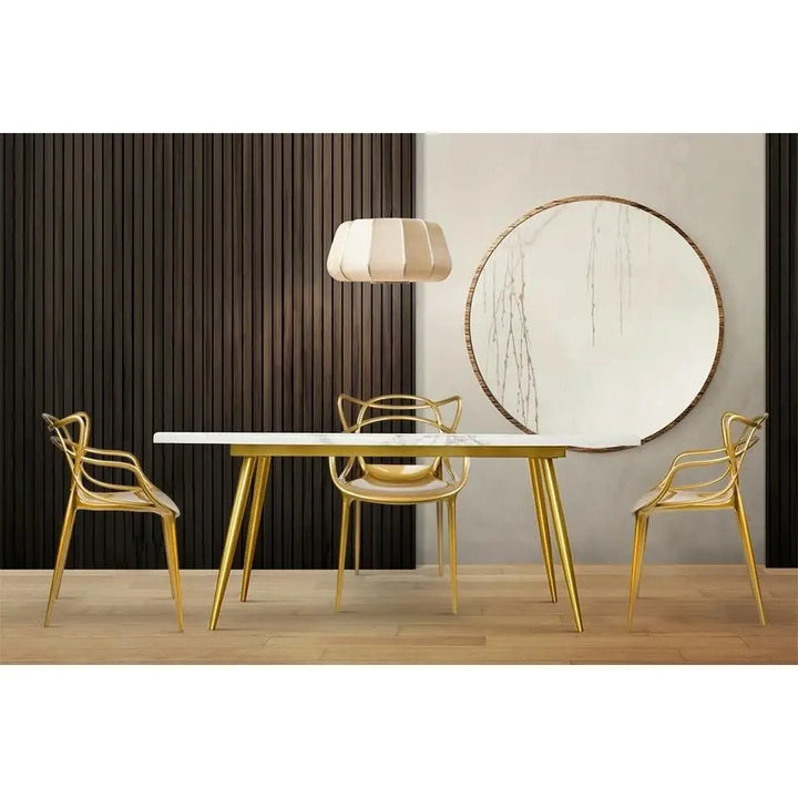Stol - LUXO, guld - produktbild av [MGO] Import King Home från King Home | Arvande