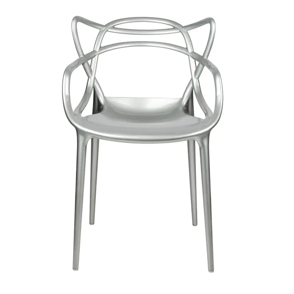 Stol - LUXO, silver – produktbild av [MGO] Import King Home från King Home | Arvande