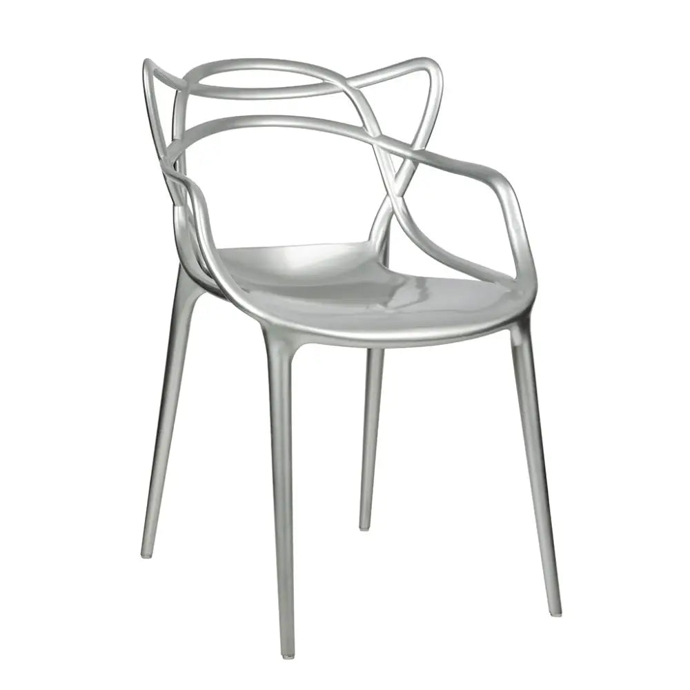 Stol - LUXO, silver – produktbild av [MGO] Import King Home från King Home | Arvande