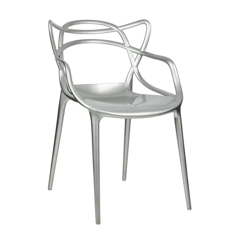 Stol - LUXO, silver - produktbild av [MGO] Import King Home från King Home | Arvande