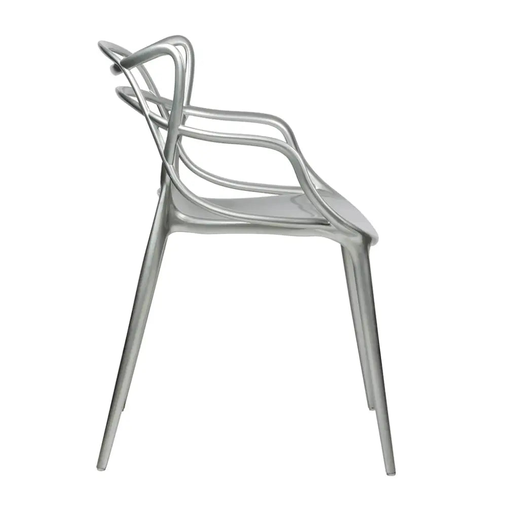 Stol - LUXO, silver - produktbild av [MGO] Import King Home från King Home | Arvande
