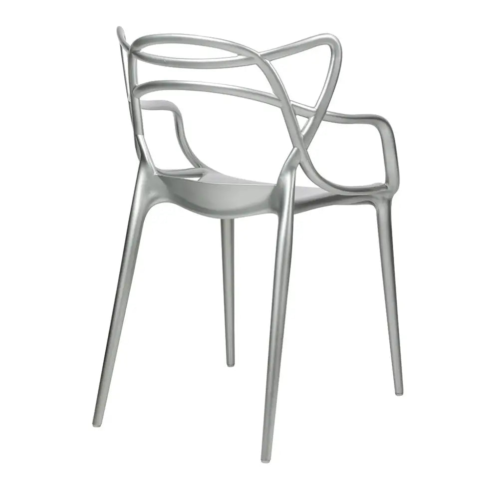 Stol - LUXO, silver – produktbild av [MGO] Import King Home från King Home | Arvande