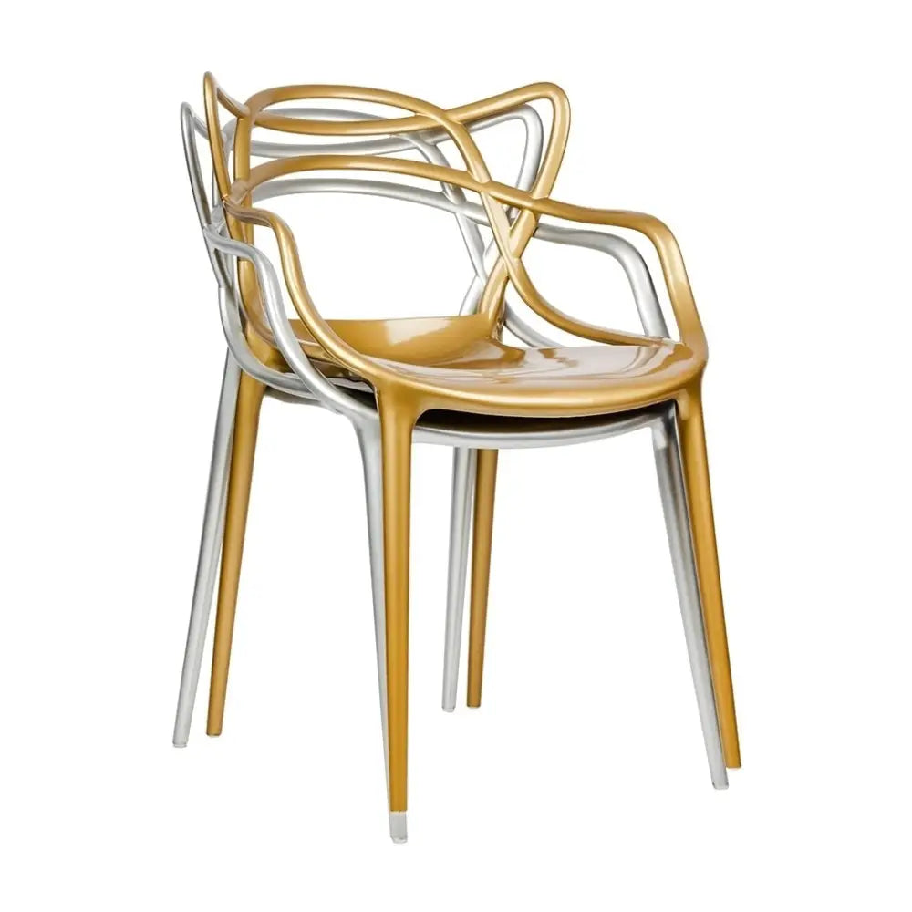 Stol - LUXO, silver – produktbild av [MGO] Import King Home från King Home | Arvande