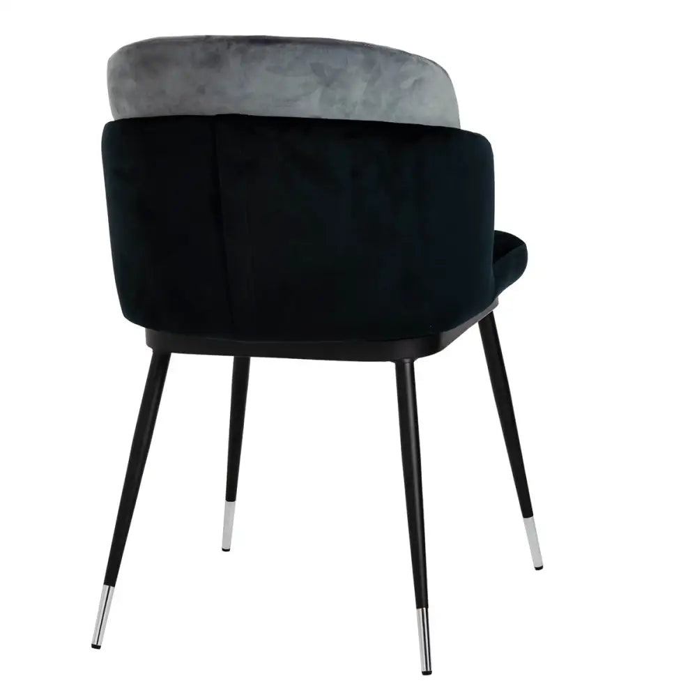 Stol - MARCEL, svart/mörkgrå - produktbild av [MGO] Import King Home från King Home | Arvande