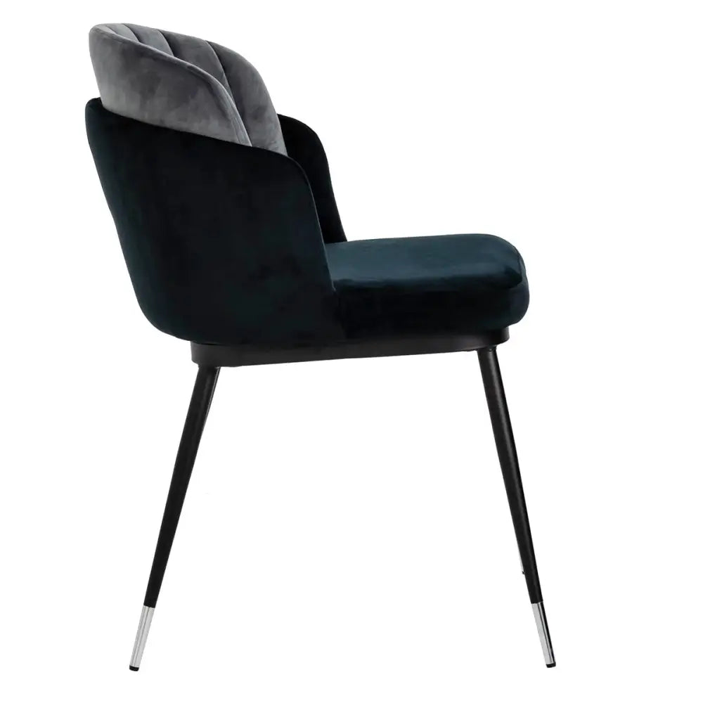 Stol - MARCEL, svart/mörkgrå - produktbild av [MGO] Import King Home från King Home | Arvande