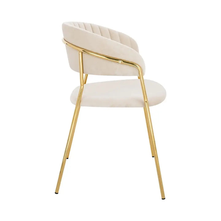 Stol - MARGO, beige – produktbild av Nyheter ej översatt från King Home | Arvande