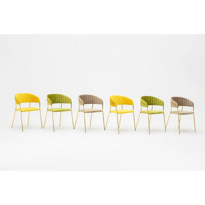 Stol - MARGO, khaki/beige – produktbild av Nyheter ej översatt från King Home | Arvande