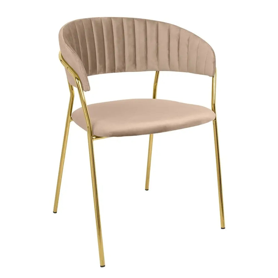 Stol - MARGO, khaki/beige - produktbild av Nyheter ej översatt från King Home | Arvande