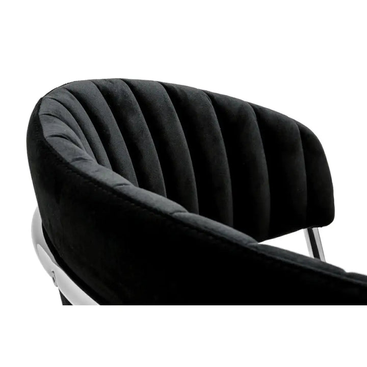 Stol - MARGO SILVER, svart – produktbild av [MGO] Import King Home från King Home | Arvande