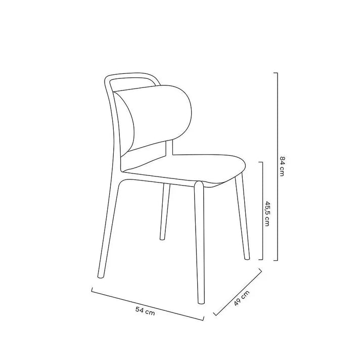 Stol - MARIE, svart - produktbild av [MGO] Import King Home från King Home | Arvande