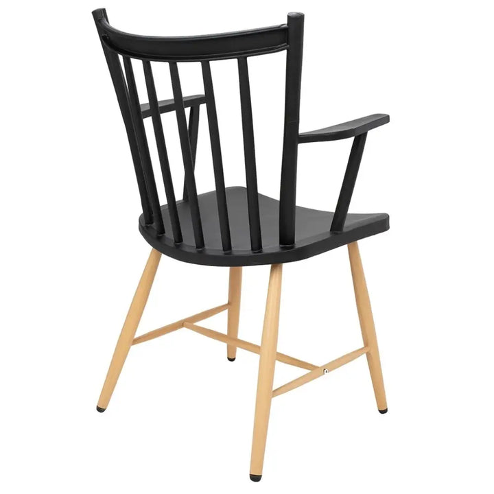 Stol - MILA ARM, svart – produktbild av [MGO] Import King Home från King Home | Arvande