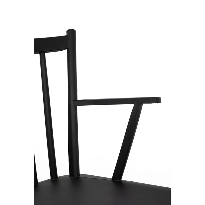 Stol - MILA ARM, svart – produktbild av [MGO] Import King Home från King Home | Arvande
