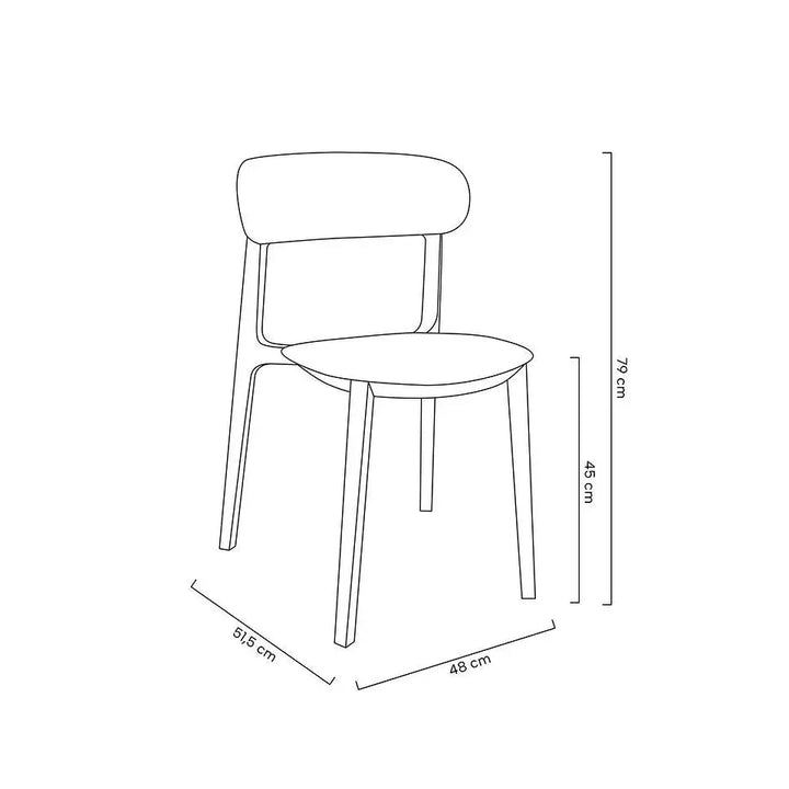 Stol - NIKON, svart – produktbild av [MGO] Import King Home från King Home | Arvande