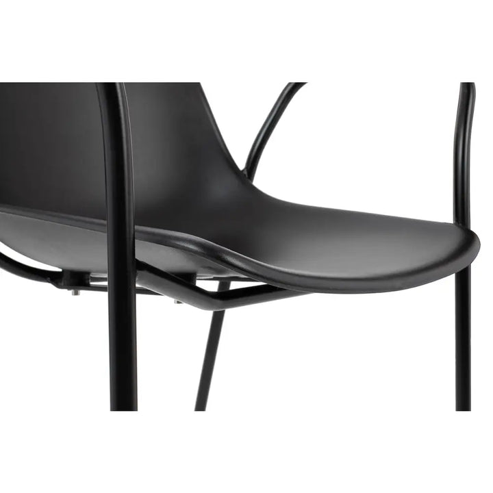 Stol - RESOL ARM, svart - produktbild av [MGO] Import King Home från King Home | Arvande