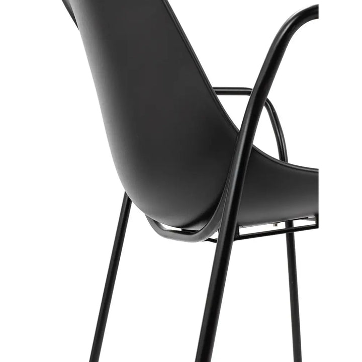 Stol - RESOL ARM, svart - produktbild av [MGO] Import King Home från King Home | Arvande