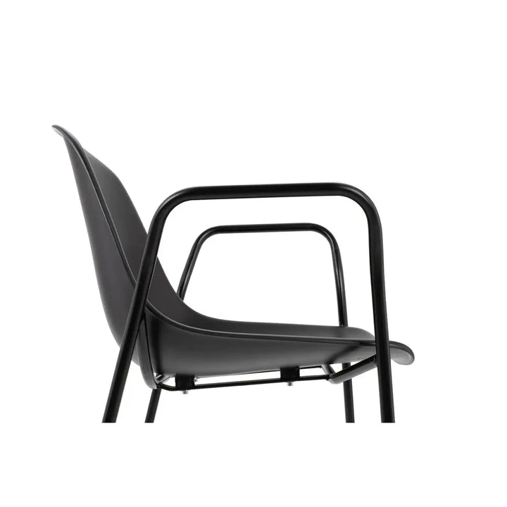 Stol - RESOL ARM, svart - produktbild av [MGO] Import King Home från King Home | Arvande
