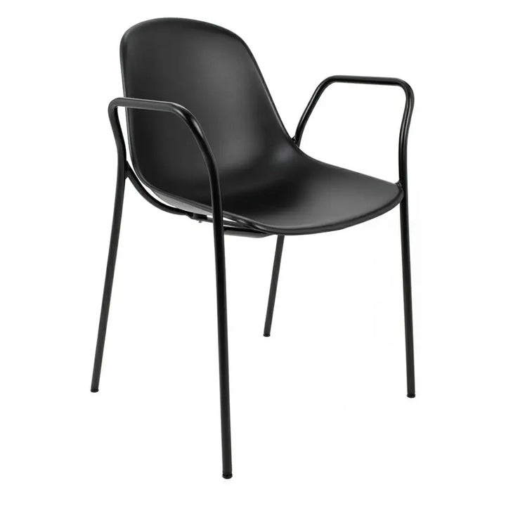 Stol - RESOL ARM, svart - produktbild av [MGO] Import King Home från King Home | Arvande