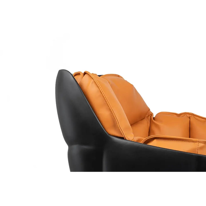 Stol - SHIBA, svart / orange - produktbild av [MGO] Import King Home från King Home | Arvande