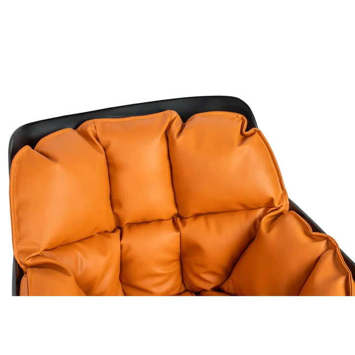 Stol - SHIBA, svart / orange - produktbild av [MGO] Import King Home från King Home | Arvande